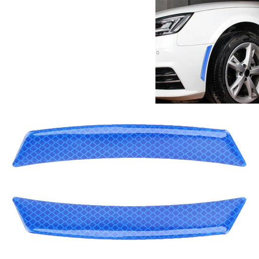 2 PCS Car-Styling Wheel Eyebrow Decorative Sticker Decorative Strip (Blue) - Decorative Sticker by buy2fix | Online Shopping UK | buy2fix