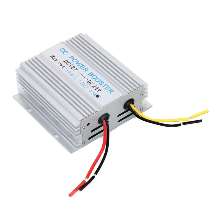 15A 360W DC 12V to 24V Car DC-DC Power Booster Transformer Converter - In Car by buy2fix | Online Shopping UK | buy2fix