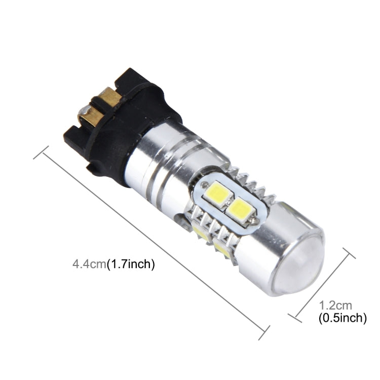 2 PCS PW24W 5W 400 LM 6000K Car Fog Lights with 10 SMD-2835 LEDs , DC 12V (White Light) - Fog / Driving Lights by buy2fix | Online Shopping UK | buy2fix