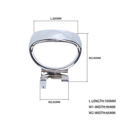 2 PCS Auto Inside Door Handles 19299614(LH) / 19299613(RH) for Chevrolet - In Car by buy2fix | Online Shopping UK | buy2fix