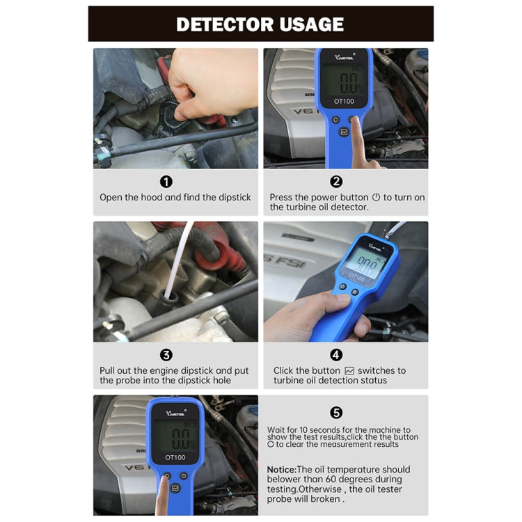 Vdiagtool OT100 Car Oil Tester - In Car by buy2fix | Online Shopping UK | buy2fix