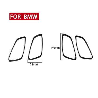 For BMW 3 Series E90 2005-2012 4pcs Car Door Handle Decorative Sticker, Left and Right Drive Universal - In Car by buy2fix | Online Shopping UK | buy2fix