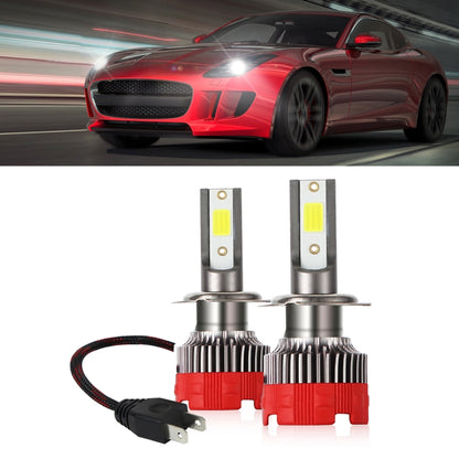 2 PCS EV18 H7 DC9-30V 20W 6000K 2500LM Car LED Headlight Lamps - In Car by buy2fix | Online Shopping UK | buy2fix