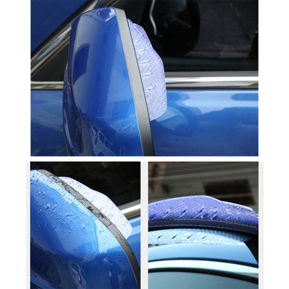 1 Pair 3R-2156 Universal Car Rearview Mirror Rain Blades Mirror Eyebrow Rain Cover (Transparent) -  by 3R | Online Shopping UK | buy2fix