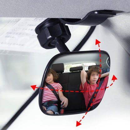 3R-2161 Car Truck Interior Rear View Blind Spot Adjustable Wide Angle Mirror with Clip -  by 3R | Online Shopping UK | buy2fix
