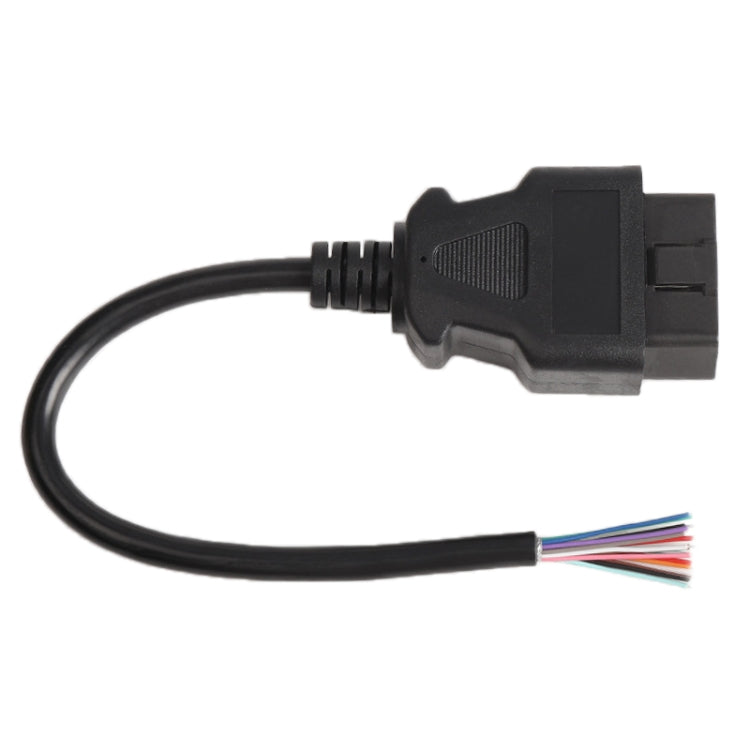 16PIN Male OBD Cable Opening Line OBD 2 Extension Cable for Car Diagnostic Scanner, Cable Length: 60cm - In Car by buy2fix | Online Shopping UK | buy2fix