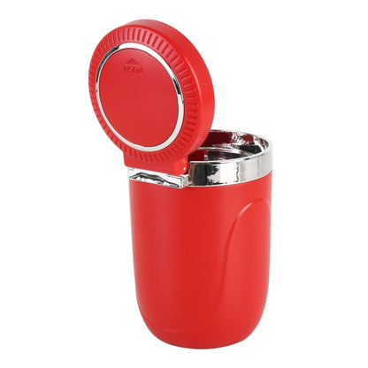 Portable Car Stainless Steel Liner Cigarette Ashtray with Light(Red) -  by buy2fix | Online Shopping UK | buy2fix