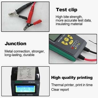DUOYI DY3015C Car 24V Battery Tester - In Car by buy2fix | Online Shopping UK | buy2fix