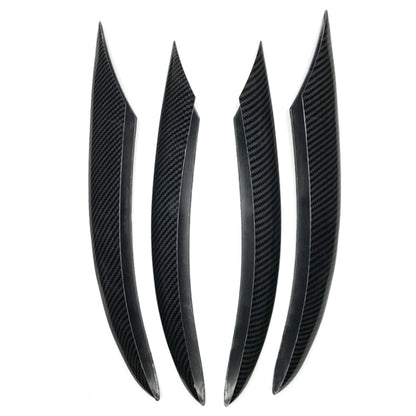 Car Air Inlet Grille Decoration Sticker Strip for Mercedes-Benz C Class C180L/C260L/C300L (Carbon Fiber Black) - In Car by buy2fix | Online Shopping UK | buy2fix