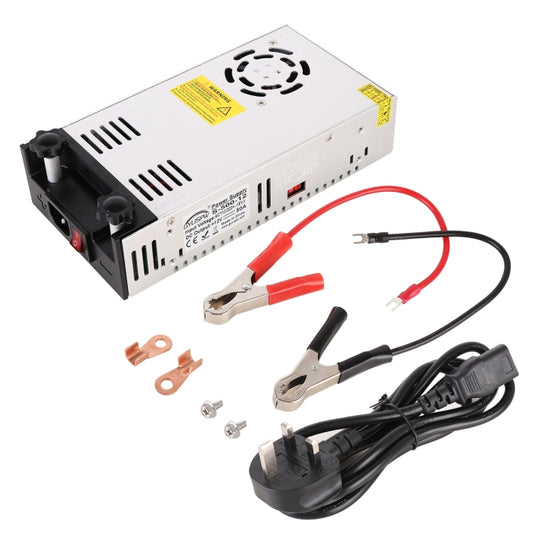 S-500-12 DC12V 500W 41.7A DIY Regulated DC Switching Power Supply Power Inverter with Clip, UK Plug - In Car by buy2fix | Online Shopping UK | buy2fix