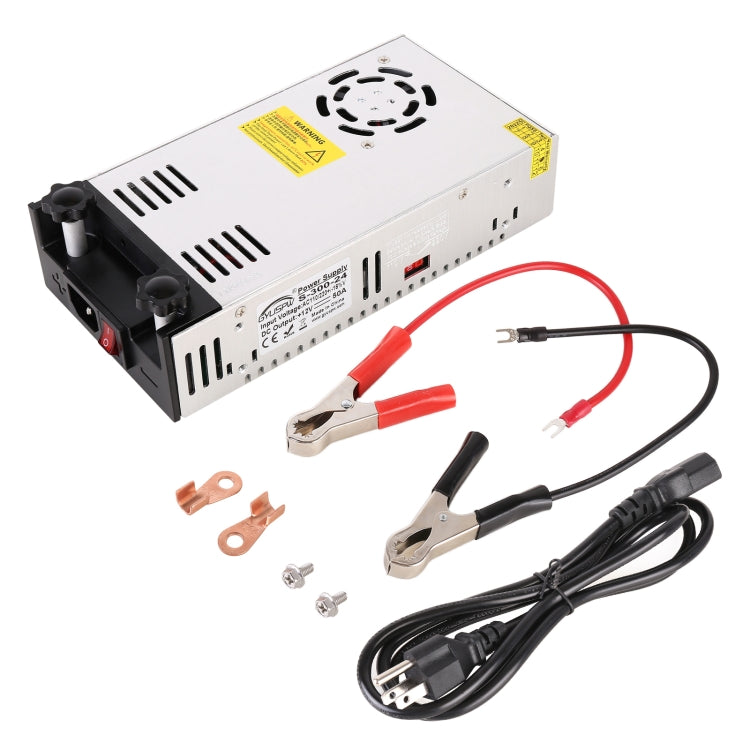 S-300-24 DC24V 300W 12.5A DIY Regulated DC Switching Power Supply Power Inverter with Clip, US Plug - In Car by buy2fix | Online Shopping UK | buy2fix