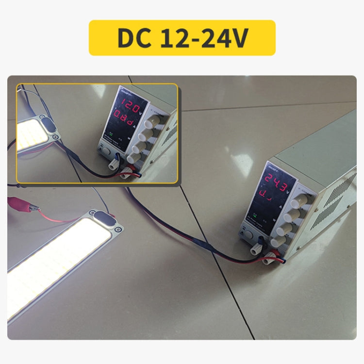 2 PCS ZS-3343 DC12-24V High Bright 108 COB Lamp Beads Car Dome Light Cabin Light Bar - In Car by buy2fix | Online Shopping UK | buy2fix