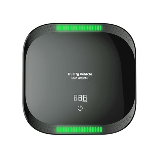 XJ-008 Car Negative Ion USB Air Purifier, Smart Version (Black) - In Car by buy2fix | Online Shopping UK | buy2fix