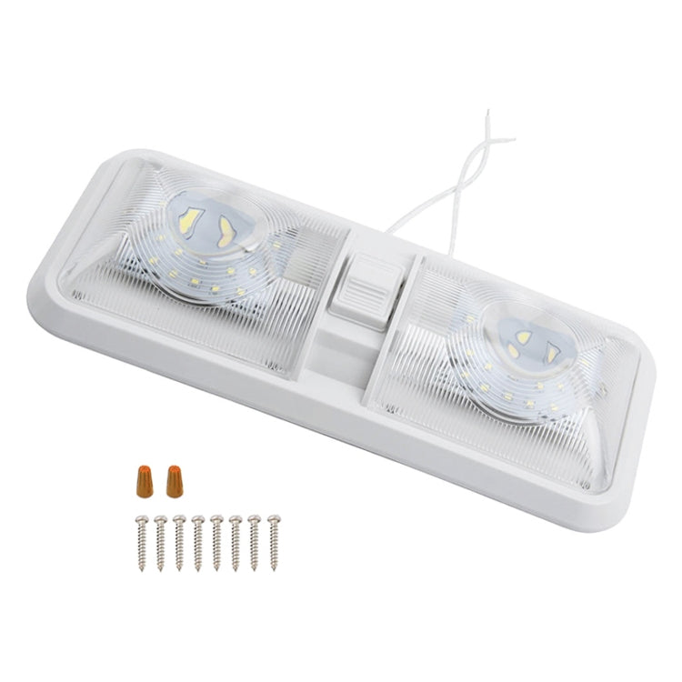 12V 48LEDs RV Camper Boat Ceiling Dome Light Spotlight - In Car by buy2fix | Online Shopping UK | buy2fix