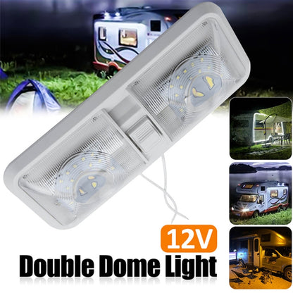 12V 48LEDs RV Camper Boat Ceiling Dome Light Spotlight - In Car by buy2fix | Online Shopping UK | buy2fix