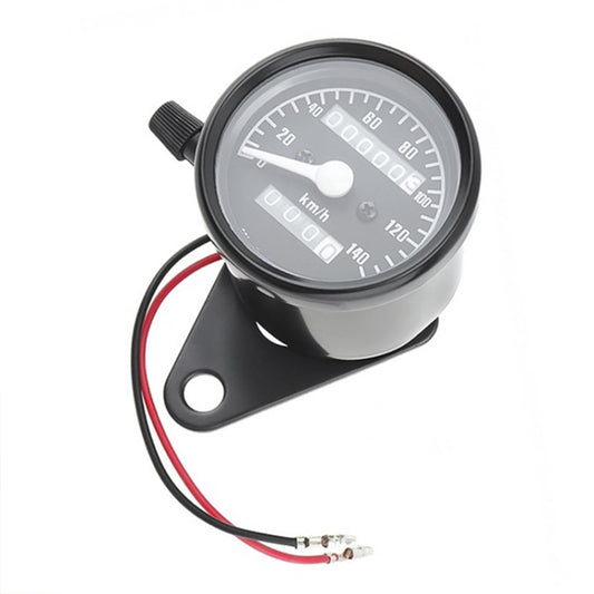 Motorcycle Retro Modified Odometer Speedometer Kilometer (Black) - In Car by buy2fix | Online Shopping UK | buy2fix