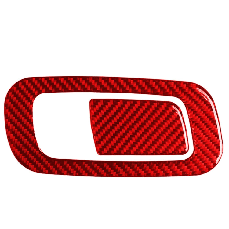 Car Carbon Fiber Storage Box Switch Frame Decorative Sticker for Honda Tenth Generation Civic 2016-2019, Right Drive (Red) - In Car by buy2fix | Online Shopping UK | buy2fix