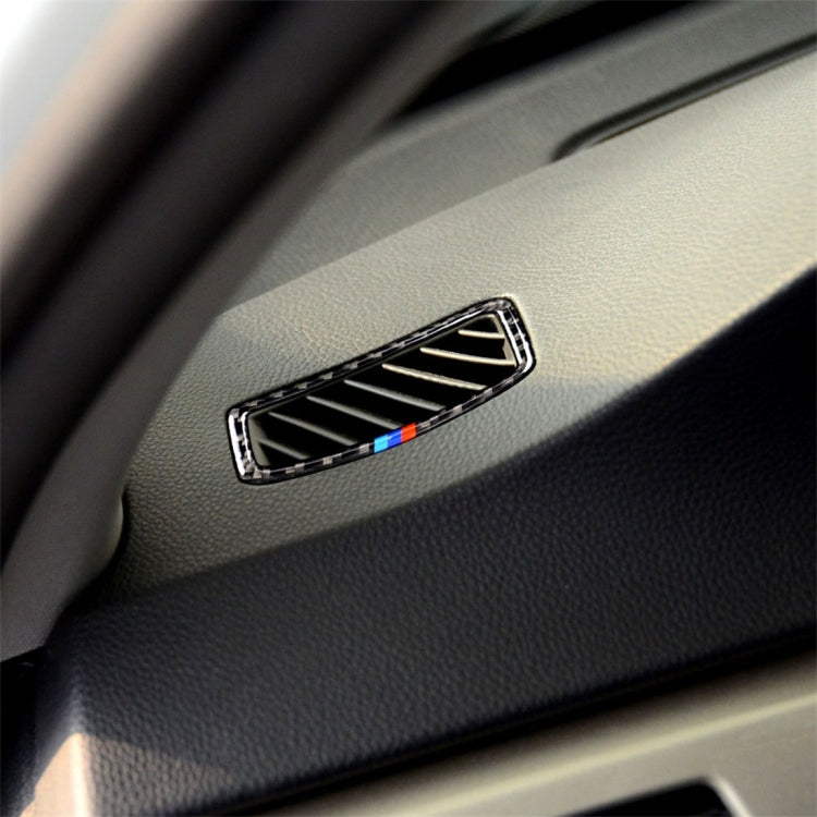 Three Color Carbon Fiber Car Right Driving Instrument Air Outlet Decorative Sticker for BMW E90 2005-2012 -  by buy2fix | Online Shopping UK | buy2fix