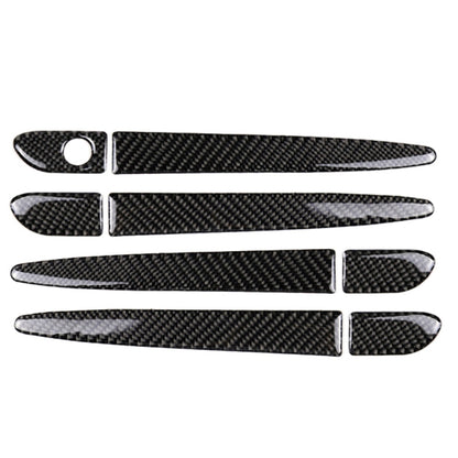 One Set Car Carbon Fiber Outside Door Handle without Smart Hole Decorative Sticker for Mazda CX-5 2017-2018, Right Drive -  by buy2fix | Online Shopping UK | buy2fix