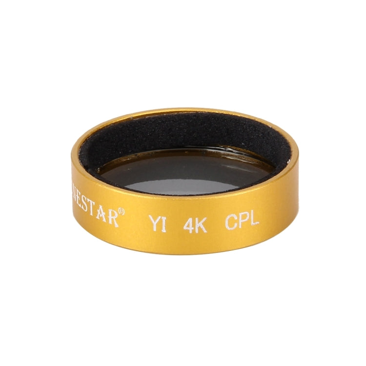 JUNESTAR for Xiaomi Xiaoyi Yi II 4K Sport Action Camera Proffesional CPL Filter(Gold) - DJI & GoPro Accessories by JSR | Online Shopping UK | buy2fix