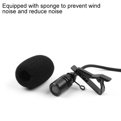 Condenser Microphone with Tie Clip for SJCAM SJ7 / SJ6 / SJ360 - DJI & GoPro Accessories by buy2fix | Online Shopping UK | buy2fix