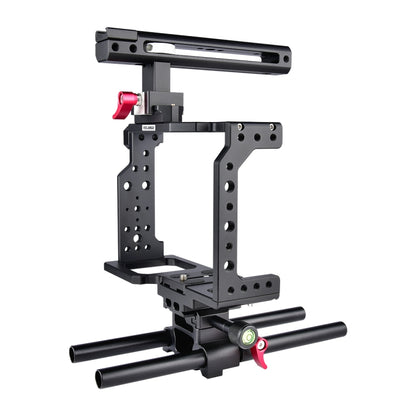 YELANGU C8 YLG0910 Handle Video Camera Cage Stabilizer(Black) - Camera Accessories by YELANGU | Online Shopping UK | buy2fix