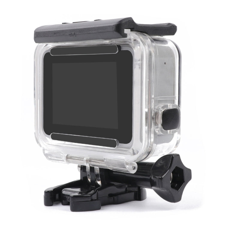 For GoPro HERO7 White /Silver Skeleton Housing Side Hollow Protective Case with Buckle Basic Mount & Screw(Transparent) - DJI & GoPro Accessories by buy2fix | Online Shopping UK | buy2fix