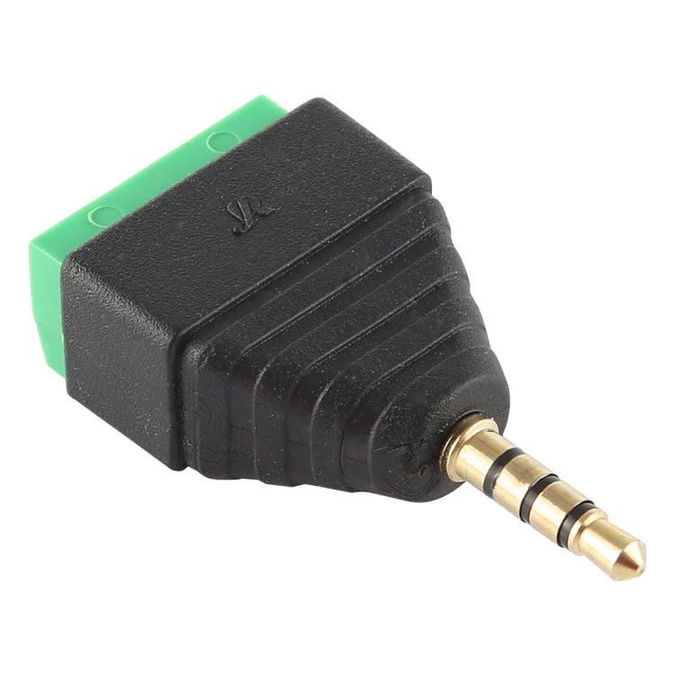 3.5mm Male Plug 4 Pole 4 Pin Terminal Block Stereo Audio Connector - Computer & Networking by buy2fix | Online Shopping UK | buy2fix