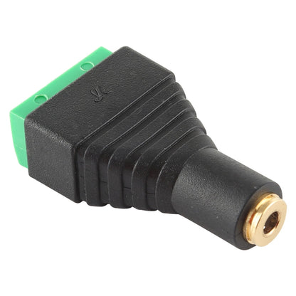 3.5mm Female Plug 4 Pin Terminal Block Stereo Audio Connector - Audio Adapter by buy2fix | Online Shopping UK | buy2fix