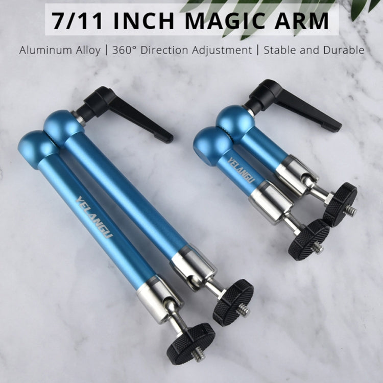 YELANGU A75 7 inch Adjustable Friction Articulating Magic Arm (Blue) - Camera Accessories by YELANGU | Online Shopping UK | buy2fix