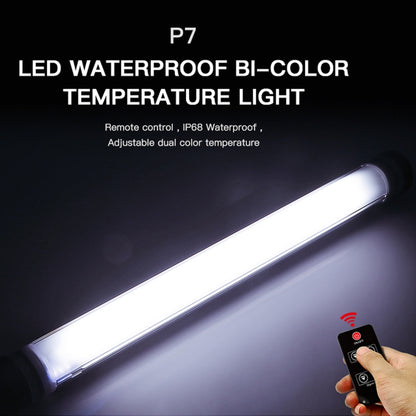 LUXCeO P7 Dual Color Temperature Photo LED Stick Video Light Waterproof Handheld LED Fill Light with Remote Control - Camera Accessories by LUXCeO | Online Shopping UK | buy2fix