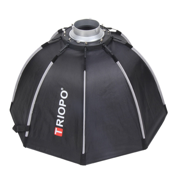 TRIOPO K2-55 55cm Speedlite Flash Octagon Parabolic Softbox Bowens Mount Diffuser(Black) -  by TRIOPO | Online Shopping UK | buy2fix