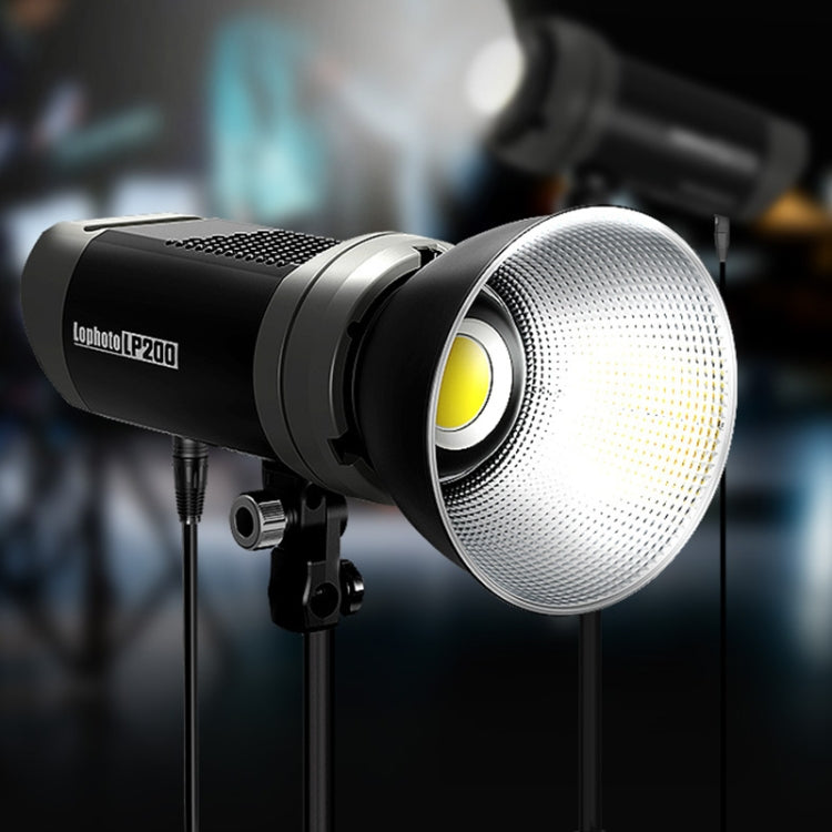 Lophoto LP-200Bi 200W Dual-Color Temperature Continuous Light LED Studio Video Fill Light(EU Plug) - Shoe Mount Flashes by TRIOPO | Online Shopping UK | buy2fix