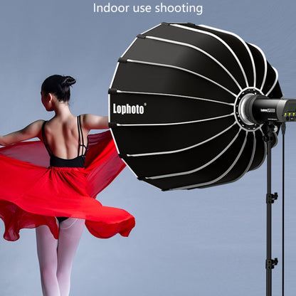 Lophoto LP-200Bi 200W Dual-Color Temperature Continuous Light LED Studio Video Fill Light(EU Plug) - Shoe Mount Flashes by TRIOPO | Online Shopping UK | buy2fix