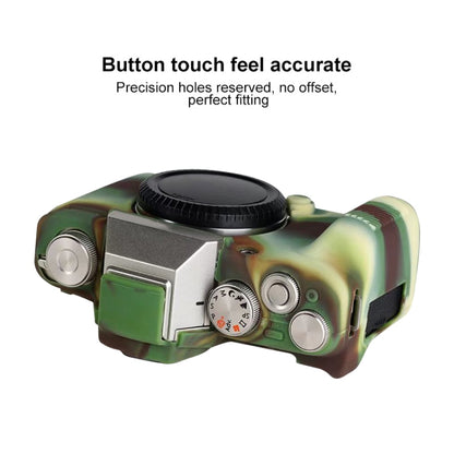 Soft Silicone Protective Case for FUJIFILM X-T200 (Camouflage) - Camera Accessories by buy2fix | Online Shopping UK | buy2fix
