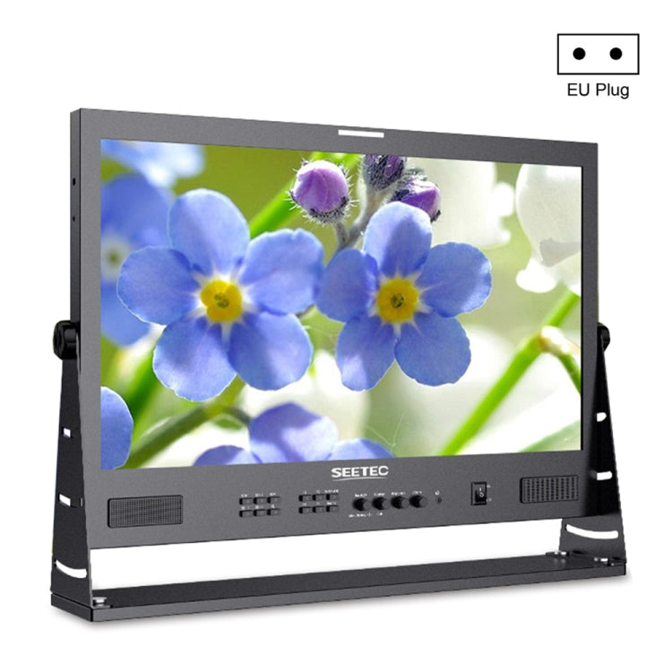 SEETEC ATEM215S 21.5 inch  3G-SDI HDMI Full HD 1920x1080 Multi-camera Broadcast Monitor(EU Plug) - Camera Accessories by SEETEC | Online Shopping UK | buy2fix