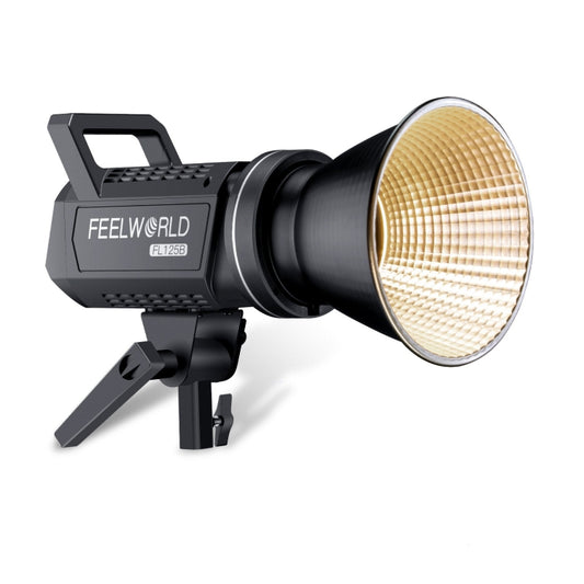 FEELWORLD FL125B 125W Bi-color Point Source Video Light, Bluetooth APP Control(US Plug) - Shoe Mount Flashes by FEELWORLD | Online Shopping UK | buy2fix