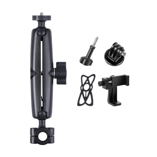 25mm Ballhead Car Front Seat Handlebar Fixed Mount Holder with Tripod Adapter & Screw & Phone Clamp & Anti-lost Silicone Case for GoPro Hero11 Black / HERO10 Black /9 Black /8 Black /7 /6 /5 /5 Sessio ... /3 /2 /1, DJI Osmo Action and Other Action Cameras - DJI & GoPro Accessories by buy2fix | Online Shopping UK | buy2fix