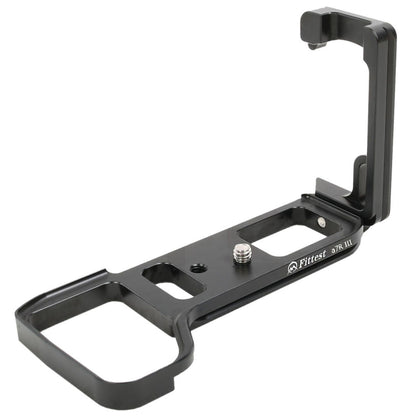 FITTEST A7R III  Vertical Shoot Quick Release L Plate Bracket Base Holder for Sony A7RIII (Black) - Camera Accessories by FITTEST | Online Shopping UK | buy2fix