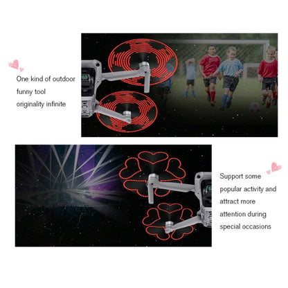 STARTRC 1 Pair Foldable Color LED DIY Flash Editable Word Lamp Propellers for DJI Mavic Air 2 - DIY Propeller by buy2fix | Online Shopping UK | buy2fix