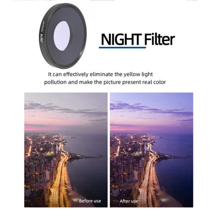 JSR 8 in 1 Streak Blue CPL ND8 ND16 ND32 ND64 STAR NIGHT Lens Filter For DJI Osmo Action 3 -  by JSR | Online Shopping UK | buy2fix