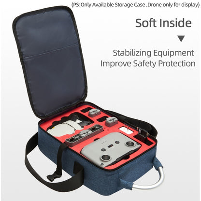 For DJI Mini 2 SE Shockproof Single Shoulder Storage Carrying Case Box Bag, Size: 30 x 22 x 10cm (Blue) - DJI & GoPro Accessories by buy2fix | Online Shopping UK | buy2fix