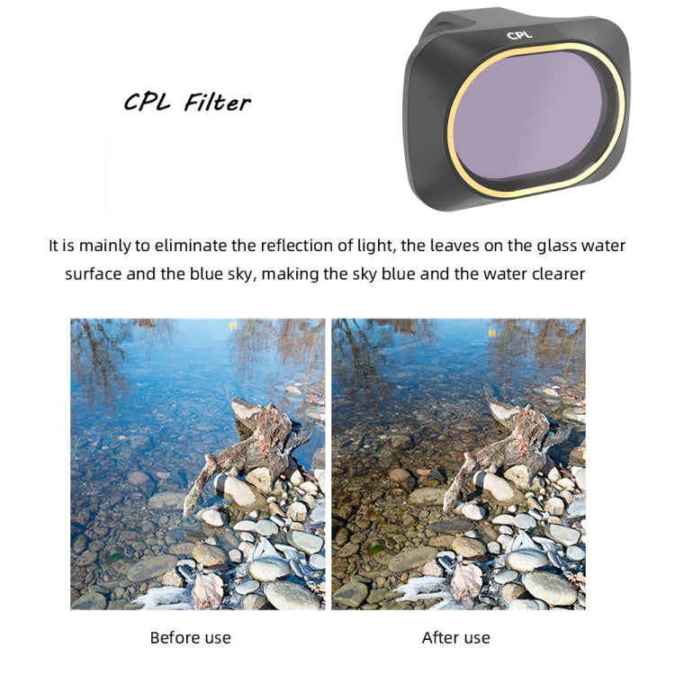 JSR Drone 4 in 1 UV +CPL+ND4+ND8 Lens Filter for DJI MAVIC mini - DJI & GoPro Accessories by JSR | Online Shopping UK | buy2fix