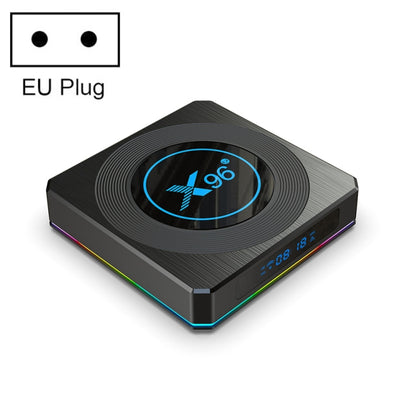 X96 X4 8K Smart TV BOX Android 11.0 Media Player with Remote Control, Amlogic S905X4 Quad Core ARM Cortex A55, RAM: 4GB, ROM: 32GB, Support 100M, Dual Band WiFi, Bluetooth, EU Plug - Consumer Electronics by Beelink | Online Shopping UK | buy2fix