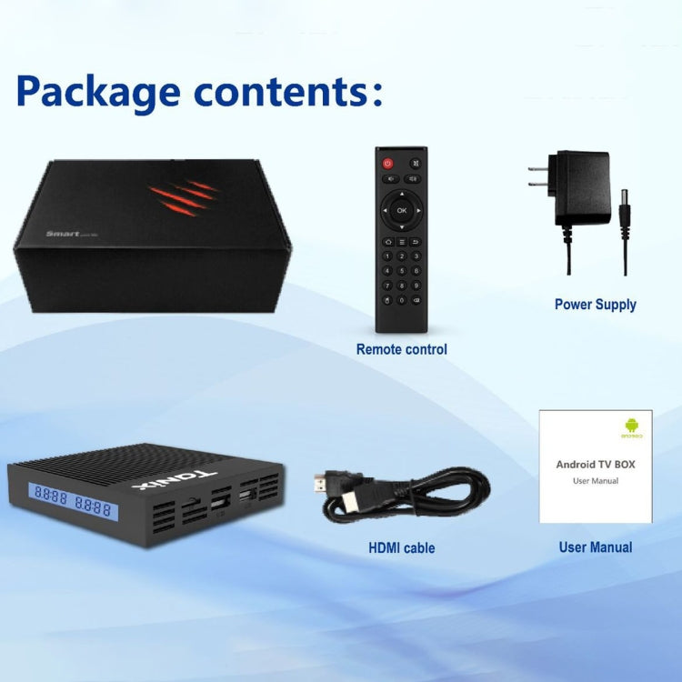 Tanix X4 Android 11 Smart TV Box, Amlogic S905X4 Quad Core, 4GB+32GB, Dual Wifi, BT(EU Plug) - Consumer Electronics by buy2fix | Online Shopping UK | buy2fix