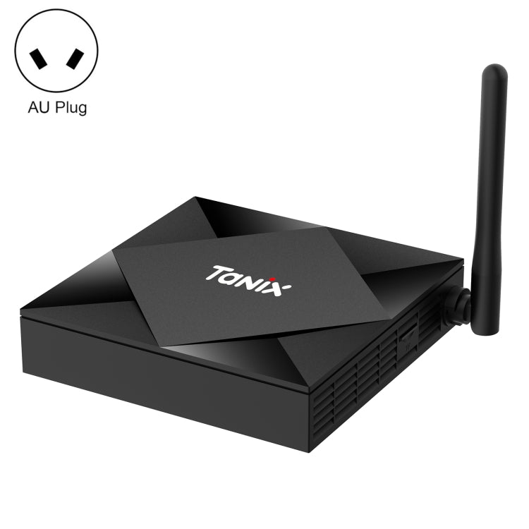 TANIX TX6s 4K Smart TV BOX Android 10 Media Player with Remote Control, Quad Core Allwinner H616, RAM: 4GB, ROM: 32GB, 2.4GHz/5GHz WiFi, Bluetooth, AU Plug - Consumer Electronics by buy2fix | Online Shopping UK | buy2fix