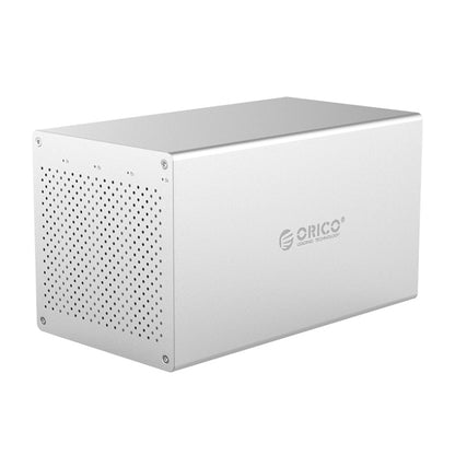 ORICO Honeycomb Series WS400U3 SATA 3.5 inch USB 3.0 4 Bays Aluminum Alloy HDD / SSD Enclosure, The Maximum Support Capacity: 40TB - HDD Enclosure by ORICO | Online Shopping UK | buy2fix