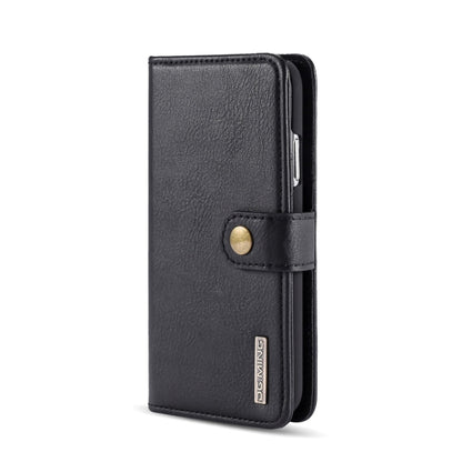 For iPhone 11 DG.MING Crazy Horse Texture Flip Detachable Magnetic Leather Case with Holder & Card Slots & Wallet (Black) - iPhone 11 Cases by DG.MING | Online Shopping UK | buy2fix