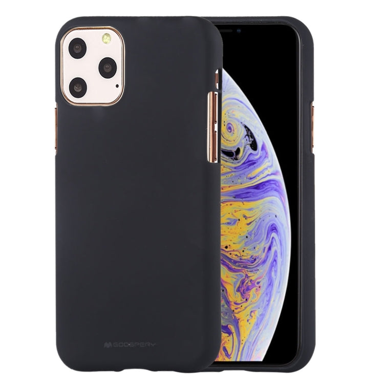 GOOSPERY SOFE FEELING TPU Shockproof and Scratch Case for iPhone 11 Pro Max(Black) - iPhone 11 Pro Max Cases by GOOSPERY | Online Shopping UK | buy2fix