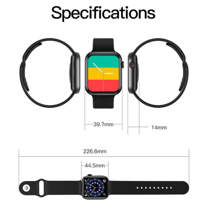 T500+ 1.75 inch IPS Screen IP67 Waterproof Smart Watch, Support Sleep Monitor / Heart Rate Monitor / Bluetooth Call, Style:Sport Button Strap(Pink) - Smart Wear by buy2fix | Online Shopping UK | buy2fix